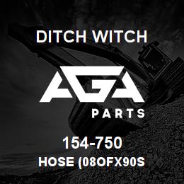 154-750 Ditch Witch HOSE (08OFX90S | AGA Parts