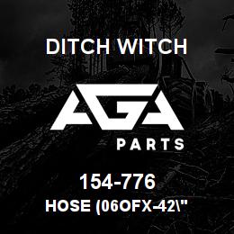 154-776 Ditch Witch HOSE (06OFX-42" | AGA Parts