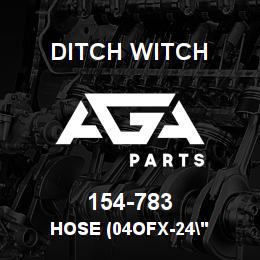 154-783 Ditch Witch HOSE (04OFX-24" | AGA Parts
