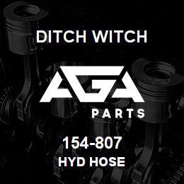 154-807 Ditch Witch HYD HOSE | AGA Parts