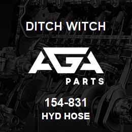 154-831 Ditch Witch HYD HOSE | AGA Parts