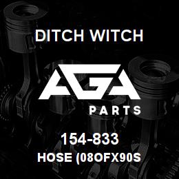 154-833 Ditch Witch HOSE (08OFX90S | AGA Parts