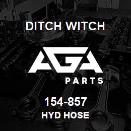 154-857 Ditch Witch HYD HOSE | AGA Parts