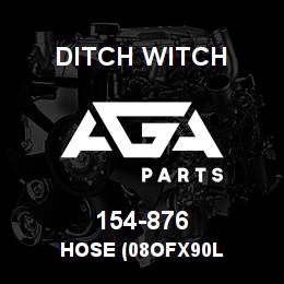 154-876 Ditch Witch HOSE (08OFX90L | AGA Parts