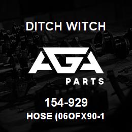 154-929 Ditch Witch HOSE (06OFX90-1 | AGA Parts