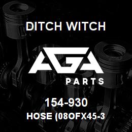 154-930 Ditch Witch HOSE (08OFX45-3 | AGA Parts