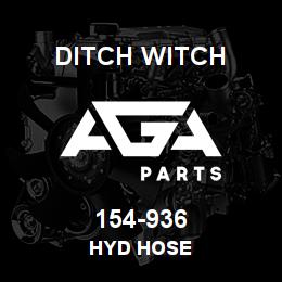 154-936 Ditch Witch HYD HOSE | AGA Parts