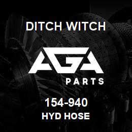 154-940 Ditch Witch HYD HOSE | AGA Parts