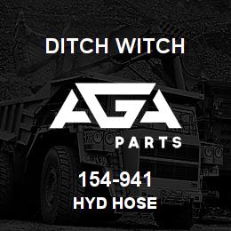 154-941 Ditch Witch HYD HOSE | AGA Parts