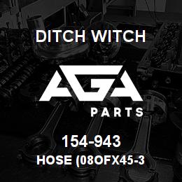 154-943 Ditch Witch HOSE (08OFX45-3 | AGA Parts