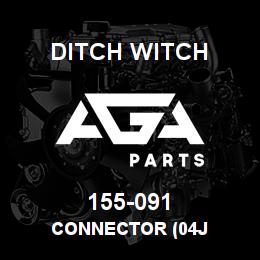 155-091 Ditch Witch CONNECTOR (04J | AGA Parts