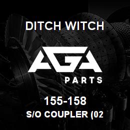 155-158 Ditch Witch S/O COUPLER (02 | AGA Parts