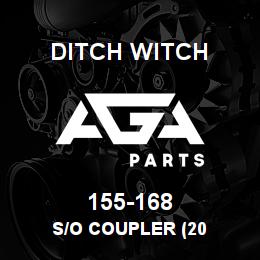 155-168 Ditch Witch S/O COUPLER (20 | AGA Parts
