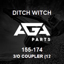 155-174 Ditch Witch 3/O COUPLER (12 | AGA Parts