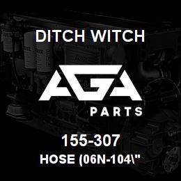 155-307 Ditch Witch HOSE (06N-104" | AGA Parts