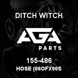 155-486 Ditch Witch HOSE (06OFX90S | AGA Parts