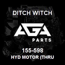 155-598 Ditch Witch HYD MOTOR (THRU | AGA Parts