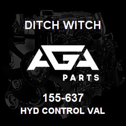 155-637 Ditch Witch HYD CONTROL VAL | AGA Parts