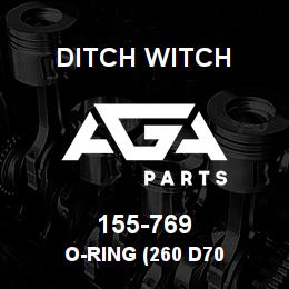 155-769 Ditch Witch O-RING (260 D70 | AGA Parts