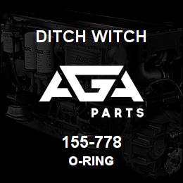 155-778 Ditch Witch O-RING | AGA Parts