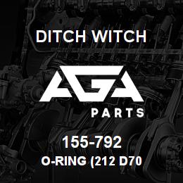 155-792 Ditch Witch O-RING (212 D70 | AGA Parts
