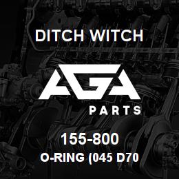 155-800 Ditch Witch O-RING (045 D70 | AGA Parts