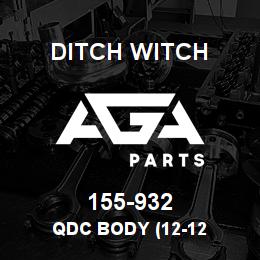 155-932 Ditch Witch QDC BODY (12-12 | AGA Parts