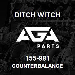 155-981 Ditch Witch COUNTERBALANCE | AGA Parts