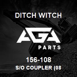 156-108 Ditch Witch S/O COUPLER (08 | AGA Parts