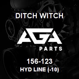 156-123 Ditch Witch HYD LINE (-10) | AGA Parts