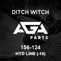 156-124 Ditch Witch HYD LINE (-16) | AGA Parts