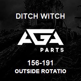156-191 Ditch Witch OUTSIDE ROTATIO | AGA Parts