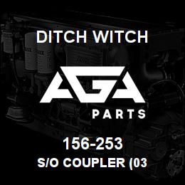 156-253 Ditch Witch S/O COUPLER (03 | AGA Parts