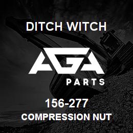 156-277 Ditch Witch COMPRESSION NUT | AGA Parts