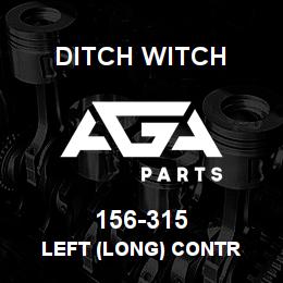 156-315 Ditch Witch LEFT (LONG) CONTR | AGA Parts