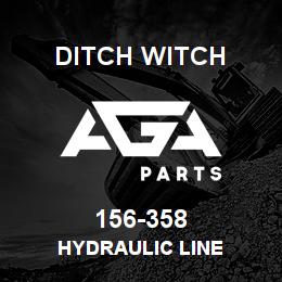 156-358 Ditch Witch HYDRAULIC LINE | AGA Parts