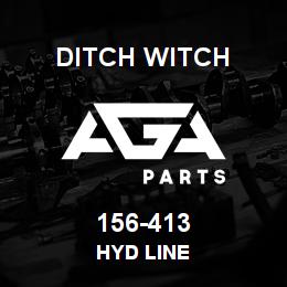 156-413 Ditch Witch HYD LINE | AGA Parts