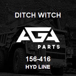 156-416 Ditch Witch HYD LINE | AGA Parts