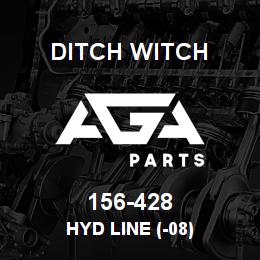 156-428 Ditch Witch HYD LINE (-08) | AGA Parts