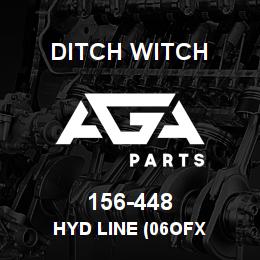 156-448 Ditch Witch HYD LINE (06OFX | AGA Parts
