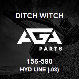 156-590 Ditch Witch HYD LINE (-08) | AGA Parts