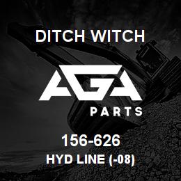 156-626 Ditch Witch HYD LINE (-08) | AGA Parts