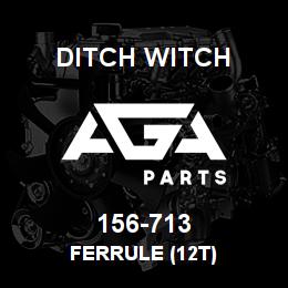156-713 Ditch Witch FERRULE (12T) | AGA Parts