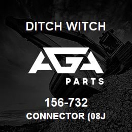 156-732 Ditch Witch CONNECTOR (08J | AGA Parts