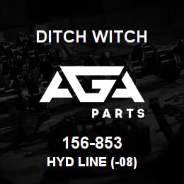 156-853 Ditch Witch HYD LINE (-08) | AGA Parts