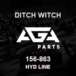 156-863 Ditch Witch HYD LINE | AGA Parts