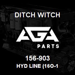 156-903 Ditch Witch HYD LINE (16O-1 | AGA Parts