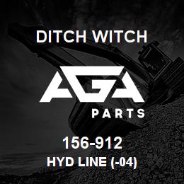 156-912 Ditch Witch HYD LINE (-04) | AGA Parts