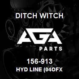 156-913 Ditch Witch HYD LINE (04OFX | AGA Parts