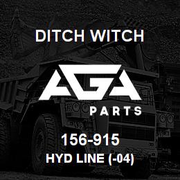 156-915 Ditch Witch HYD LINE (-04) | AGA Parts